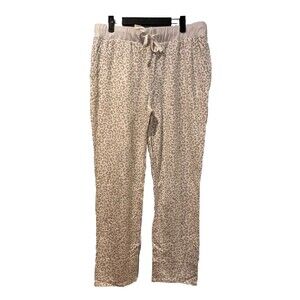 NEW Stitch Fix Pants Womens Large Animal Print Stretch Loungewear Pajamas Sleep